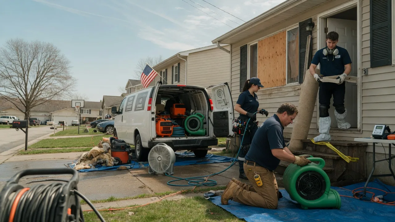 Water Damage Restoration in Aspers, PA near me